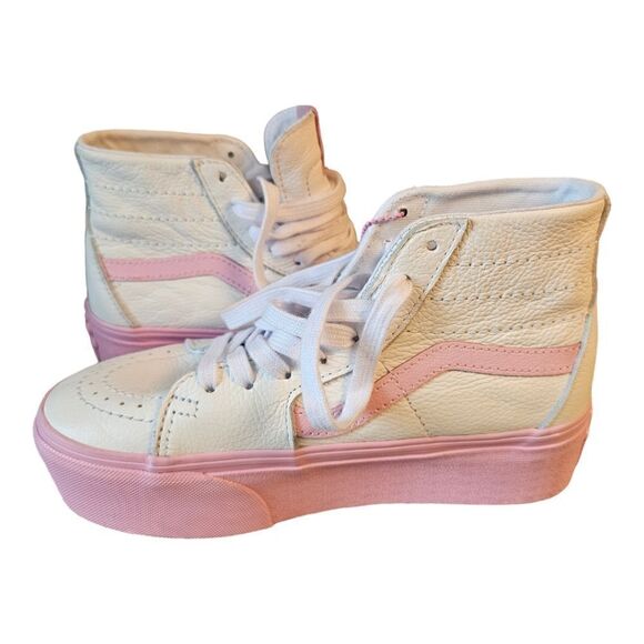 VANS x BARBIE Sk8-Hi Tapered Platform Sneakers - Size 5.5 - Picture 4 of 11